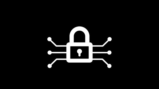 Minimalist design of a user icon with a cloud symbol