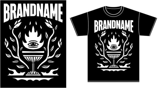 t-shirt illustration band merchandise apparel metal metalcore rock