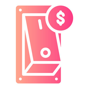 switch gradient icon