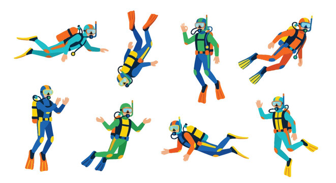 Colorful illustration depicting various sections of a roller coaster ride