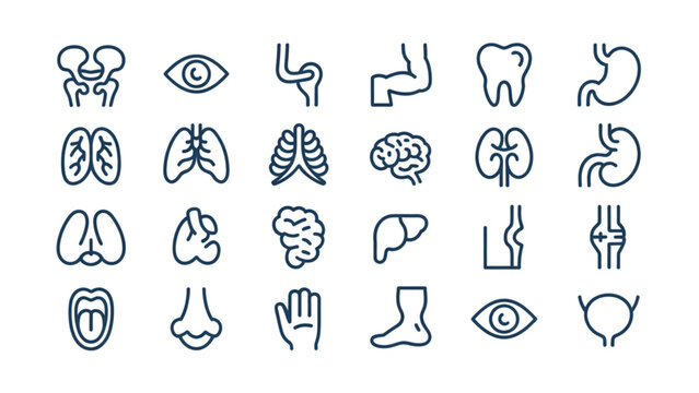Collection of diverse emoji icons representing various activities and professions Vector