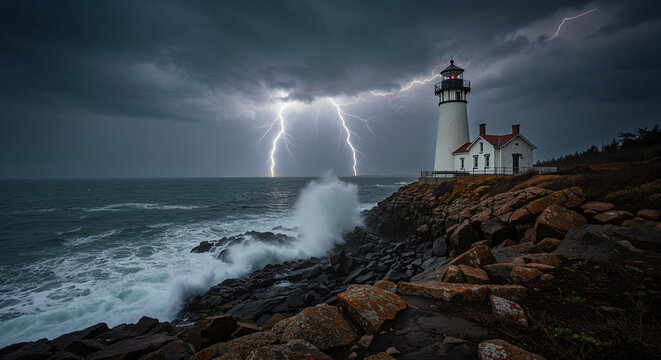 Nugget Point lighthouse