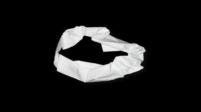 Paper ball transition
