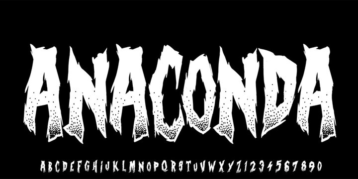 Y2k Damn Dark Lettering tattoo type font for tee print design. Trendy type font concept for Gothic Punk Rock and Death Rock print design. Rock style print design with t-shirt vector mockup