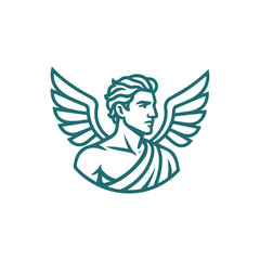 Fototapeta premium Greek Icarus Logo