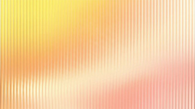 Vector ribbed glass texture background set in abstract style. A collection of reeded glass background semitransparent overlay linear textures, including yellow, pink, gold