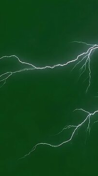 Electric Lightning Overlay Portrait
