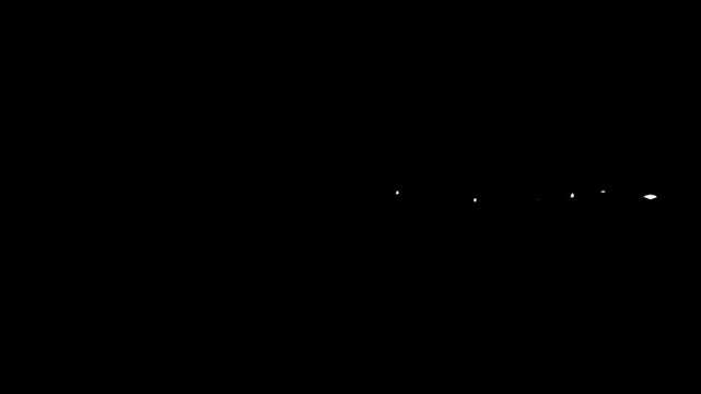 colorful comet trail animation on black background glowing streak fast motion abstract loop design