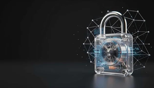 Advanced Encryption Security Concept for Cybersecurity Data Network Protection Privacy System Access