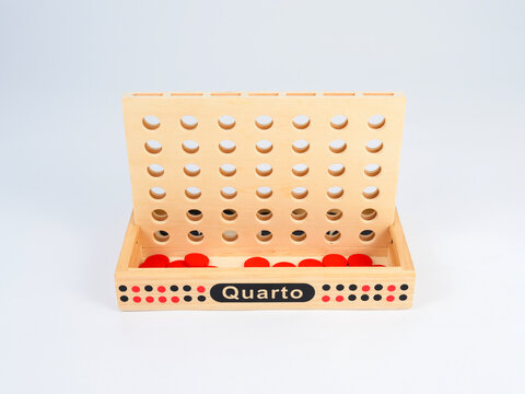 Shanghai, China, Asia - November 22, 2011: Quarto, a children's toy set.