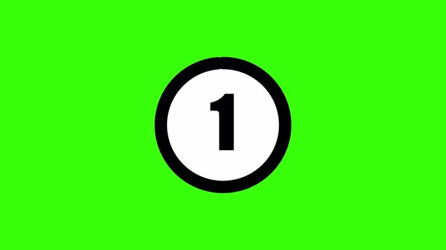 5s Countdown Animation &ndash; Video Intro, Webinar, and Broadcast Countdown Timer