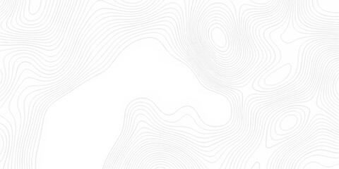  vector topography map creative discovery White wave grid stripe line map topography. minimal geographic contour line mounted map background. © haven lklkj11