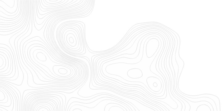Abstract minimal The pattern discovery vector topo map creative discovery White wave grid stripe line map topography. vector geographic contour mounted map background.