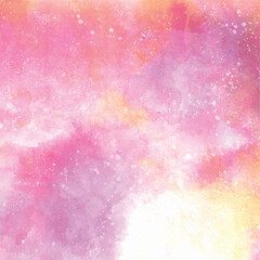 Fototapeta premium Abstract Watercolor Background with Pink and Purple Tones