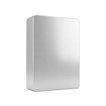 Blank silver tin container