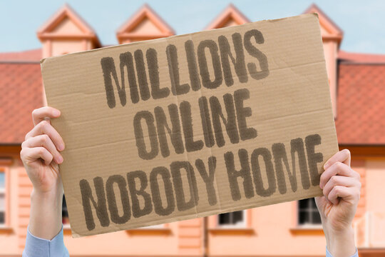"Millions Online Nobody Home" Being digitally active and emotionally present are entirely different things that rarely coexist in modern life. ONLINE. ALONE. ISOLATE. DIGITAL. SOCIAL.