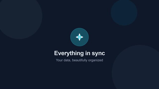 Everything in Sync Digital Concept Art with Abstract Data Integration