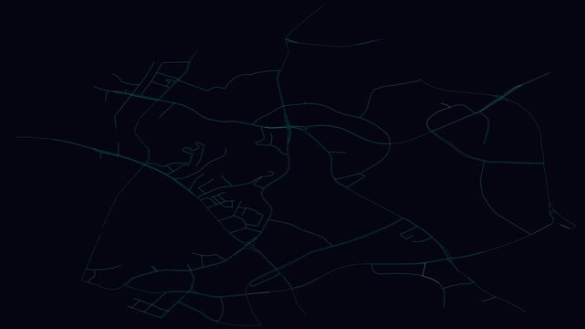 Shiyan, China, City Infrastructure Expansion Animation, Urban Visualization Technology