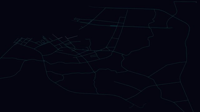 Qincheng, China, City Infrastructure Expansion Animation, Urban Visualization Technology