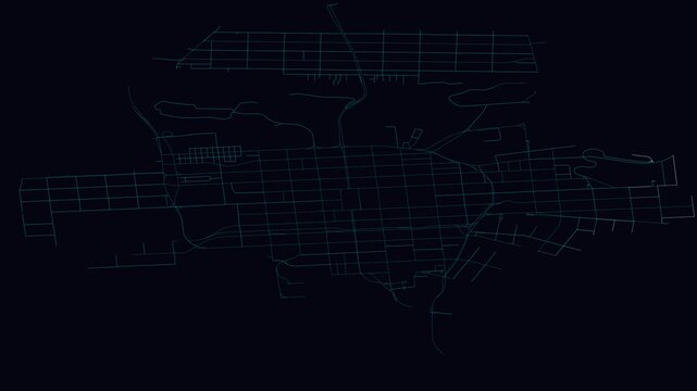 Pretoria, South Africa, City Infrastructure Expansion Animation, Urban Visualization Technology
