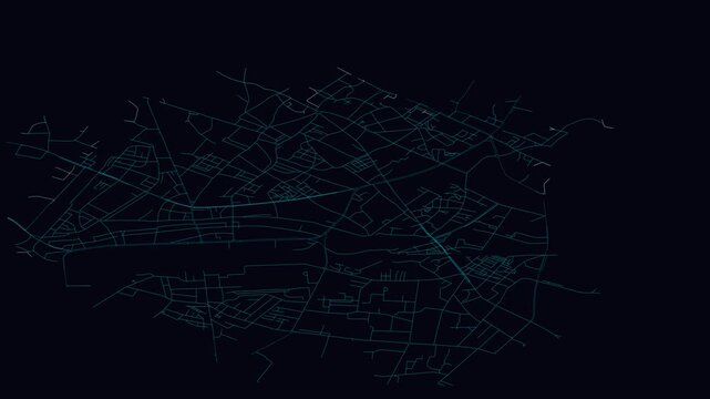 Lucknow, India, City Infrastructure Expansion Animation, Urban Visualization Technology