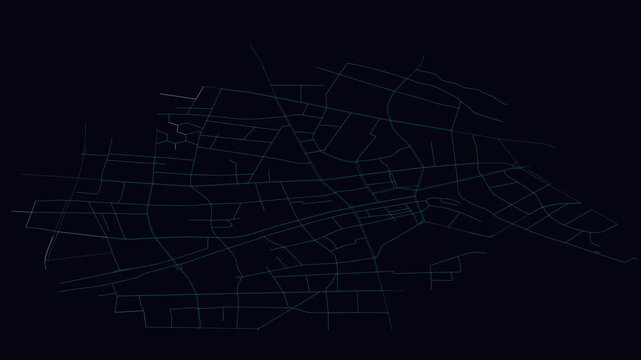 Huai&rsquo;An, China, City Infrastructure Expansion Animation, Urban Visualization Technology