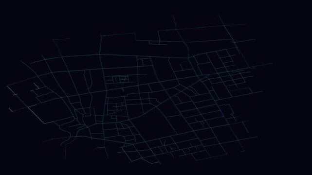 Hohhot, China, City Infrastructure Expansion Animation, Urban Visualization Technology