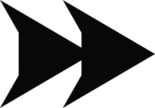 Geometric shapes arrows pointing right side  abstract design elements