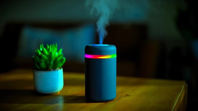 Humidifier Aromatherapy Mist Vapor Diffuser Wellness Relaxation Air Indoor Technology