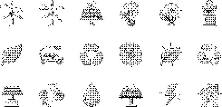 gradient background halftone pixeleted bitmap dither energy ecology nature environment solar wind recycle water leaf