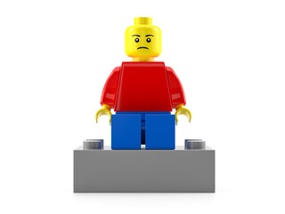 Naklejka premium Toy minifigure