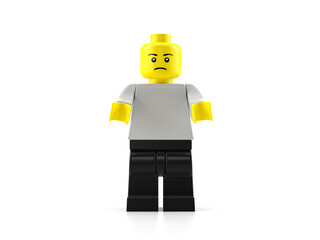 Naklejka premium Toy minifigure