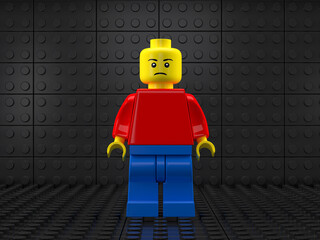 Naklejka premium Toy minifigure