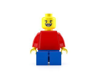 Naklejka premium Toy minifigure