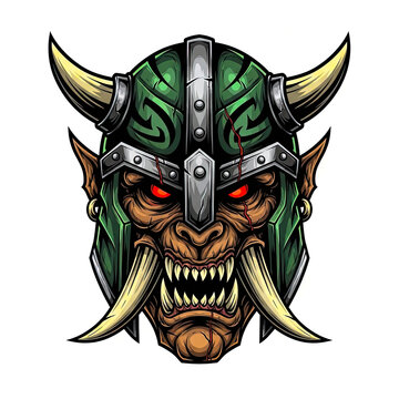 Demon Mascot for Gaming Design