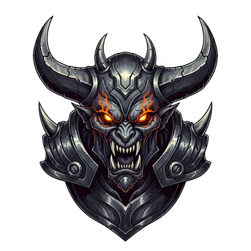 Demon Mascot for Gaming Design