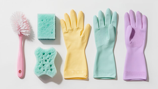 Cleaning supplies set