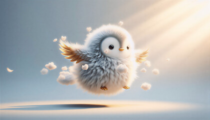 Obraz premium bird in the sky