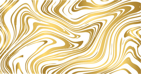 Fototapeta premium Abstract gold liquid marble texture luxury golden fluid background with flowing ondular lines