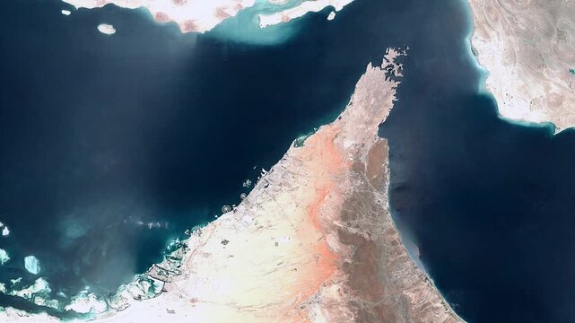 Strait of Hormuz Oil Tanker Traffic and Global Energy Trade Route Satellite Open Data, 2026