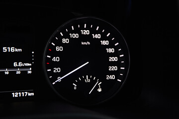 Fototapeta premium Car speedometer