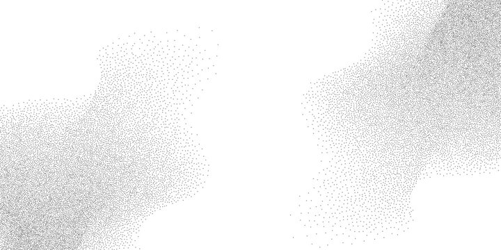 Minimalist grunge noise texture overlay with fine grains isolated on white background, simple clean noise texture, eps10