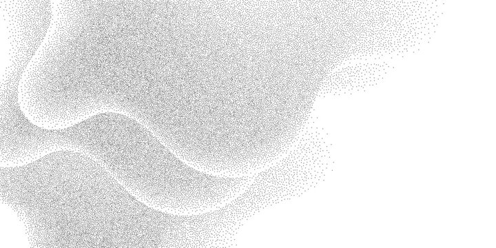 Vector noise grain background, pointillism dots gradient or dotwork pattern, grain noise halftone or grainy texture, abstract grain pattern surface, graphic illustration art