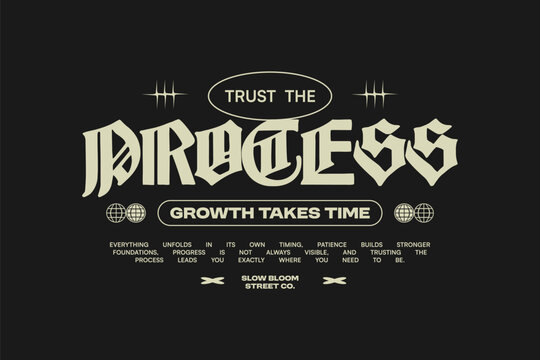 Minimal Typography Streetwear T-shirt Design, Poster, Apparel. Inspirational Motivational Quotes for Print. Positive Message, Slogan, Quote About Personal Development. Vintage Aesthetic Lettering.