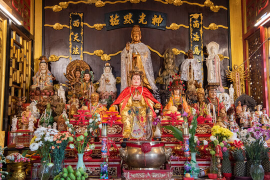 THAILAND PHUKET OLD TOWN KIEW TIEN KENG SHRINE