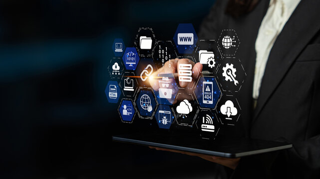 Software development with coding overlays, programming languages, developer tools, mobile app creation, and advanced programming for digital product development and software solutions. Entice