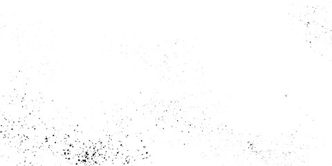 Obraz premium Black grunge ink splatter on white background vector illustration for creative design