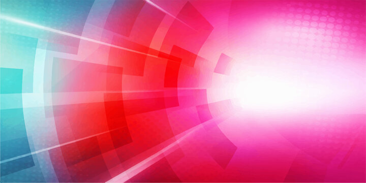 Abstract colorful vector background with bright blue and pink waves flowing through a futuristic digital pattern design 🎨✨