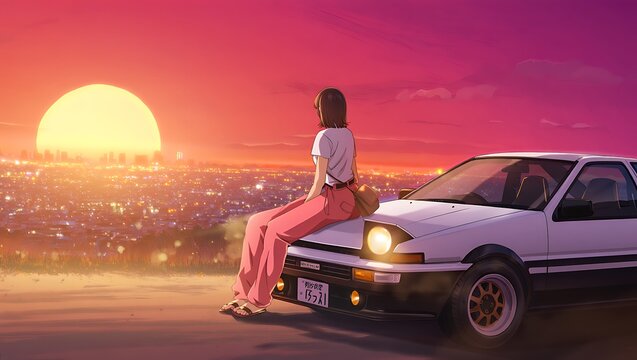 Sunset Cityscape