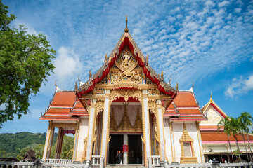 Fototapeta premium THAILAND PHUKET ISLAND WAT CHALONG